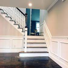 You can wait to paint the island until the paint/tile and counter top is complete and then decide. Top 70 Best Chair Rail Ideas Molding Trim Interior Designs