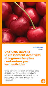 Une Ong Devoile Les Fruits Et Legumes Les Plus Contamines Par Les Pesticides Fruits Et Legumes Fruits Manger Des Fruits