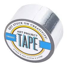 Don't just get the job done, get the job done right at staples®. Silver Mirror Art Project Mini Washi Tape 3 4 Inches X 5 Yards 1 Roll Mardel 3730181