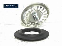 Flip over the drain strainer and place it on your counter. Mcalpine Basket Strainer Plug Waste Washer Only Seal For Kitchen Sink Plug Ebay