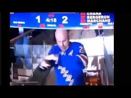 Dancing Larry explains his NY Rangers moves