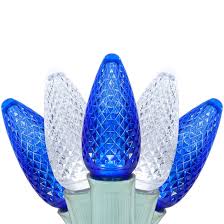 Lights C9 Cool White Blue Commercial Led Christmas Lights