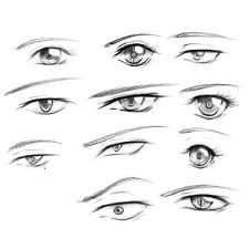 For tips on how to draw male and female anime eyes so they look different, scroll down! Male Eyes Anime Drawings Tutorials Anime Eye Drawing Anime Drawings