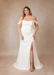Simple Wedding Dresses For Bride Detachable Skirt White Elegant Cheap –  Inspirationalbridal