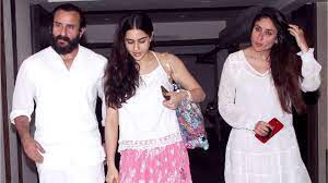 Like kareena, amrita and saif also want their daughter to first complete her studies and then start. When Sara Ali Khan Almost Called Kareena Kapoor Khan Aunty And Saif Ali Khan Shut Her Up