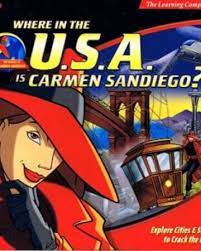 Please note that there are many different versions of where in the world is carmen sandiego, and if you're not playing the 1990 deluxe edition, some of. Where In The U S A Is Carmen Sandiego 1996 Carmen Sandiego Wiki Fandom