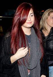 Out of all the hair colors demi has tried, she has dyed her hair red the least. Pin On Hair Color