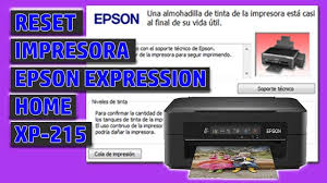 Epson xp 215 217 series driver for windows 7 32 bit, windows 7 64 bit, windows 10, 8, xp. Reset Impresora Epson Expression Home Xp 215 Tochomorocho