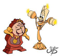 Spraypaint on to plywood finished with art resin. Lumiere And Cogsworth Beauty And The Beast Drawing Disney Tattoos Beauty And The Beast