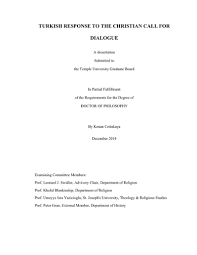 Join facebook to connect with noah kueng and others you may know. Turkish Response To The Christian Call For Dialogue