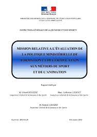 Chef de projet plateforme padv. Calameo Evaluation Politique Formation Et Certification Aux Metiers Du Sport Et De L Animation Sport Et De L Animation