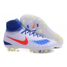 Nike Magista Orden Ii Fg Fotballsko For Herre Hvit Bla Oransje Nike Football Boots Soccer Shoes Football Boots