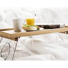 Folding chair side table new mid century od 49 teak dining chairs by, source: Oak Bed Table With Folding Legs Home Lifestyle From The Luxe Company Uk