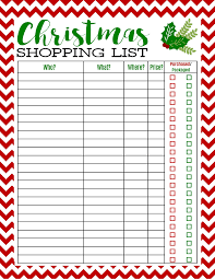 Freebie Printable Christmas Shopping List Christmas Shopping List Christmas List Printable Christmas List Template
