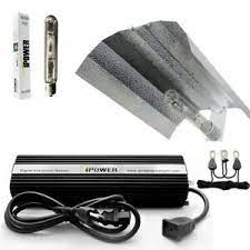 Plant growing light fixtures : Ipower 400w Hps Mh Grow Light Kit Cool Tube Wing Reflector Hood Set Ebay