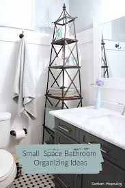 Discover the best small bathroom designs that will brighten up your space and make the whole your tiny bathroom just might become your new favorite room. Small Black And White Master Bathroom Reveal Southern Hospitality