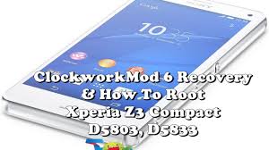 Hi guys according to the instructions from sony i can't unlock my bootloader, on my z3 compact is that set in stone or is there a way around . How To Install Cwm Recovery On Xperia Z3 Compact D5803 D5833 And Root It 23 0 A 2 105 Firmware