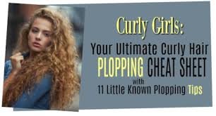 Wondering how to make your hair curly, once and for all? Your Ultimate Curly Hair Plopping Cheat Sheet