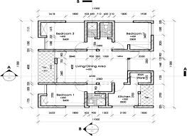 These features, and more, are available in many of these homes: Typical Floor Plan Of A 3 Bedroom Bungalow In One Of The Housing Estates Download Scientific Diagram