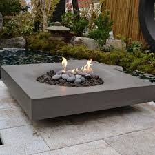 Solus 48 Quot Halo Fire Pit Modern Fire Pit Fire Pit Outdoor Fire Pit