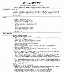 All the functionality is available in the basic template for free. Senior Ios Developer Resume Example Polaris Wireless San Jose California