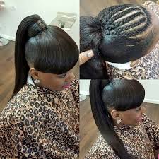 Pin By Alisha On Hair Styles Weave Ponytail Hairstyles Natural Hair Styles Hair