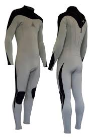 Zion Wetsuits Trinity 3 2mm Steamer Silver Black