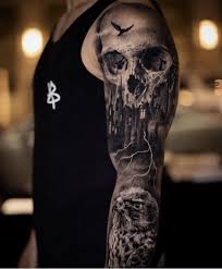 Sugar skulls are a bit cartoony compared to typical skull tattoos and lack the realistic touch. 50 Best Skull Tattoos Latest Edition The Tattoo Ideas Best Sleeve Tattoos Skull Sleeve Tattoos Sleeve Tattoos