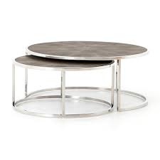 Keya Stainless Steel Nesting Coffee Tables Reviews Crate And Barrel Stainless Steel Coffee Table Nesting Coffee Tables Coffee Table