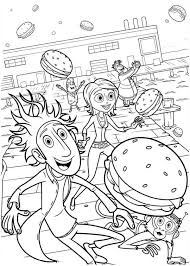 Submitted 21 days ago by tunmunda. Cloudy With A Change Of Meatballs 2 Coloring Pages Coloring Home