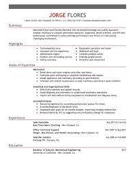 You can get an entry level technical support position even if you don't have an extensive it background. Entry Level Mechanic Resume Examples Myperfectresume