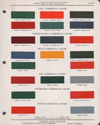 Paint Chips 1946 Mack Truck Fleet Commercial