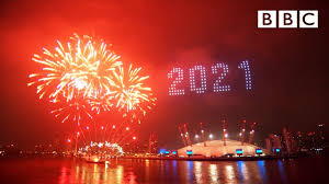 London welcomed in 2021 with a stunning light and fireworks show on the thames, with 300 drones showing images in the sky above the o2 arena, one of which showed the nhs logo in a heart while a child said: London S 2021 Fireworks Happy New Year Live Bbc Youtube