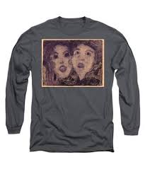 Dresden style lady with parasol figurine. Tiffany Digiacomo Long Sleeve T Shirts For Sale