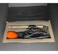 Vtg Akai Electret Condenser Microphone ACM-100 Skinny w/ Case
