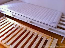 Trundle Diy Using Ikea Sultan Base Diy Pallet Sofa Diy Sofa Bed Diy Bed