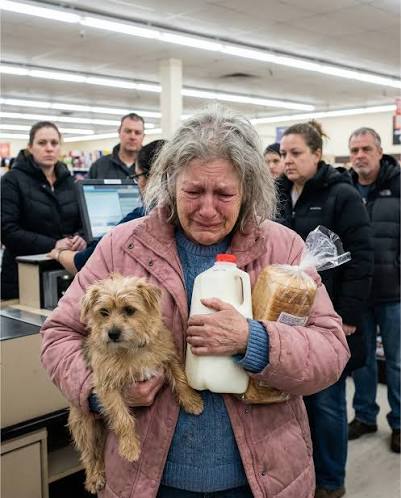 I paid for a struggling grandma at the grocery store — three days later, the clerk came to my door with her FINAL REQUEST. I'm Lily, 29, a single mom of