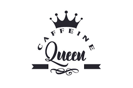 Download Caffeine Queen Svg Cut File By Creative Fabrica Crafts Creative Fabrica PSD Mockup Templates
