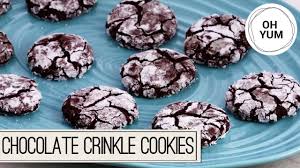 Chocolate Crinkle Cookies Anna Olson Cookie Recipe Ingredients Chocolate Crinkles Chocolate Crinkle Cookies Recipe