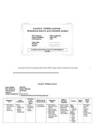 Aug 19, 2020 · download silabus terbaru revisi 2020 kelas 5 format 9 komponen, silabus k13 kelas 5 semua tema, silabus kelas 5 tema 1,2,3,4,5,6,7,8,9 Silabus Bahasa Indonesia Sma Ktsp Masnurul