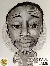 My Caricature of KABE LAME... Ballpoint pen