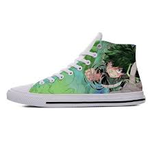 I want to thank all of you so much for get me to 300+ subscribers, it means so much to me!!. Anime My Hero Academia Midoriya Izuku Deku Hot Cool Casual Cloth Shoes High Top Harajuku Breathable 3d Print Men Women Sneaker Men S Casual Shoes Aliexpress