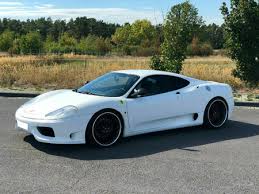 Wont find another modena nicer. Ferrari 360 Modena White Used Search For Your Used Car On The Parking