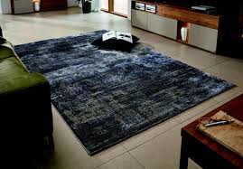 Farbe, muster, maß und form. Musterring Wave Kontura 924 Grau Blau Teppich Janning