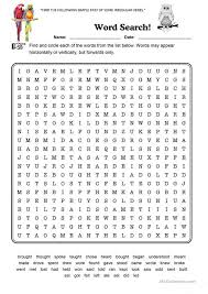 Word Search Verb Words Irregular Verbs English Worksheets For Kids