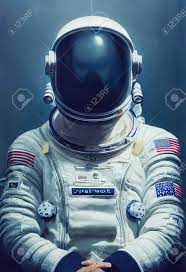 Realistic Portrait Of An Astronaut In A Space Suit. High-tech Futuristic  Astronaut. Concept Of Astronautics And Space Exploration. 3D Rendering. 3D  Render. Фотография, картинки, изображения и сток-фотография без роялти.  Image 200982698