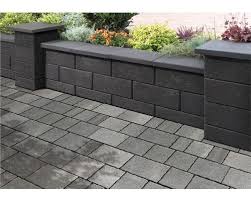 Mauerstein Vollstein Bellamur Anthrazit 50x25x20 Cm Bei Hornbach Kaufen Mauerstein Mauer Steine