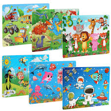 Thousands of free jigsaw puzzle games for pcs and tablets, suitable for both kids welcome to dailyjigsawpuzzles.net, choose one of the fun online jigsaw puzzle games below and relax while putting it back together piece by piece. Bellestyle Wooden Jigsaw Puzzles Jigsaw Puzzles For Kids Age 3 8 Year Old 60 Pieces Wooden Jigsaw Puzzles Preschool Educational Learning Puzzle Toys Set For Boys And Girls 6 Pack Buy Online In