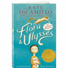 Poetry plays a big role in the story: Flora Ulysses The Illuminated Adventures Daedalus Books D90117