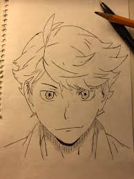 The start of the giant; Just Finished A Sketch Of My Favorite Character Oikawa That I Hope You Ll All Enjoy Haikyuu
